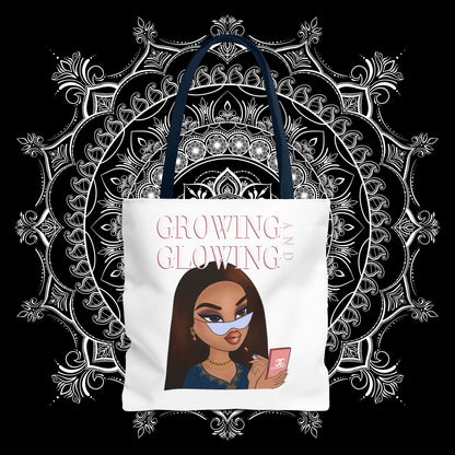 Growing and Glowing Tote